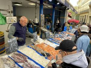 March&eacute; aux poissons de Noaille